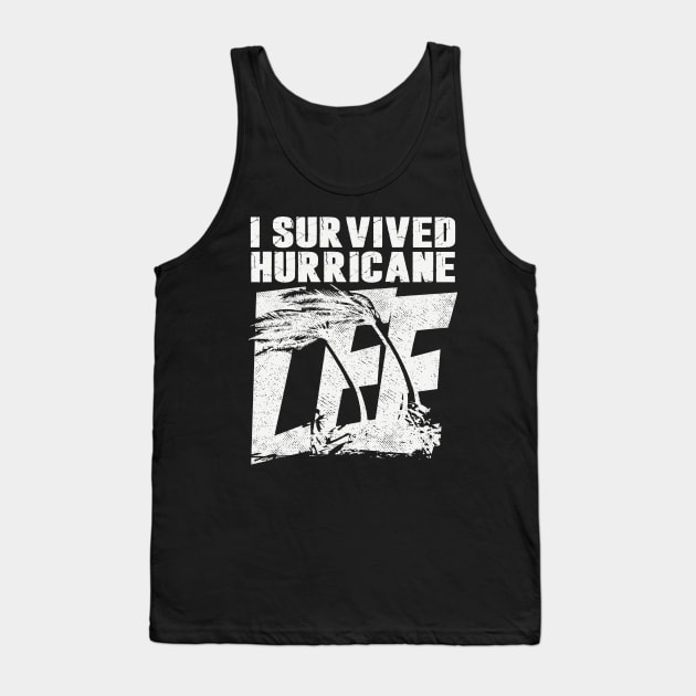 I Survived Hurricane Lee Tank Top by Etopix